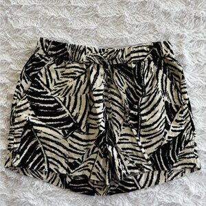 Cynthia Rowley Printed Linen Women's Shorts